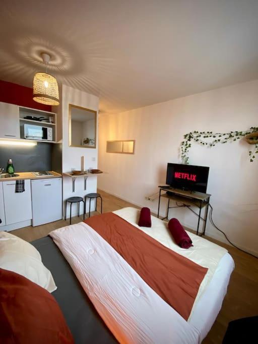 Splendide Studio Moderne - Proche Centre - Laverie Ним Экстерьер фото