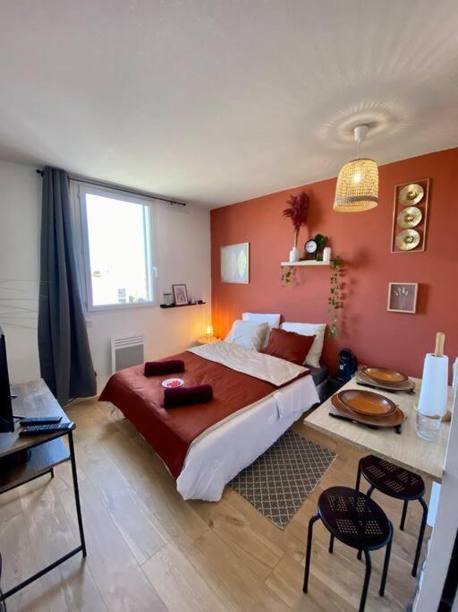 Splendide Studio Moderne - Proche Centre - Laverie Ним Экстерьер фото